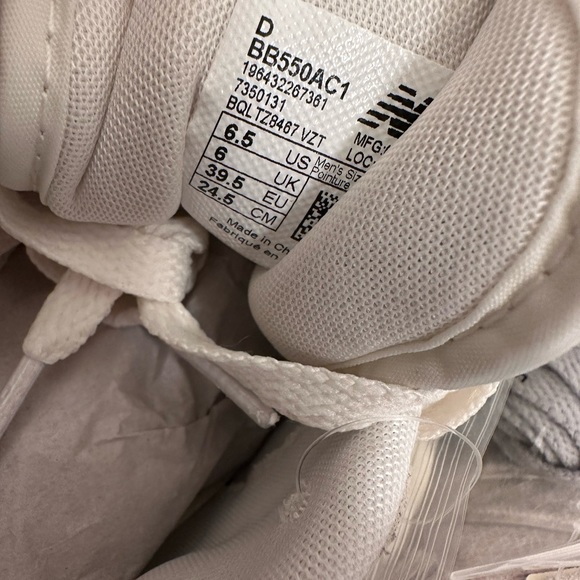 New Balance x Aime Leon Dore 550 Sneakers Gray Suede white blue 6.5 NIB - Picture 7 of 8